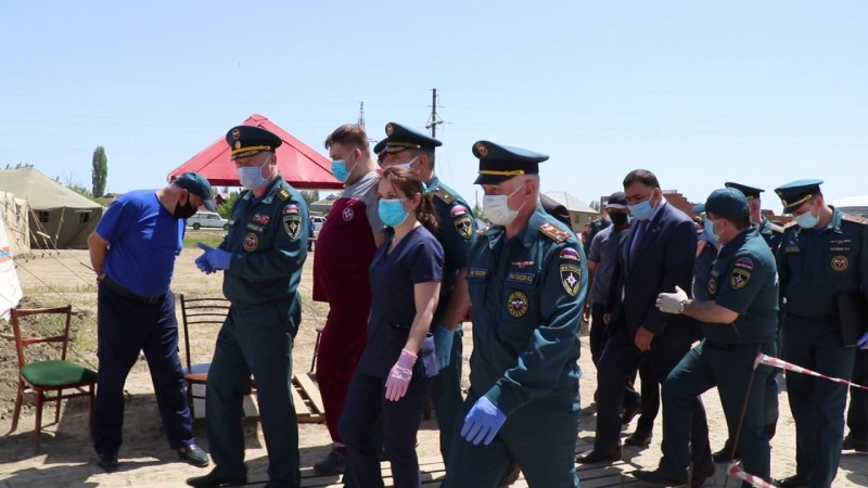 Специалисты Минздрава России в очередной раз посетили пункт временного размещения граждан Азербайджана - Файл 1