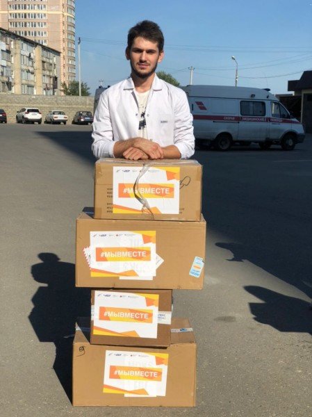 Проект ОНФ «Регион заботы» передал кислородные концентраторы городской клинической больнице Махачкалы