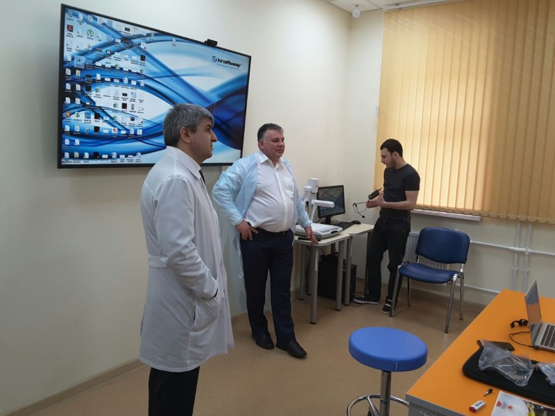 Ведущие врачи Санкт-Петербурга ознакомились  с работой Перинатального центра «Мама Патимат» и ДРКБ - Файл 8