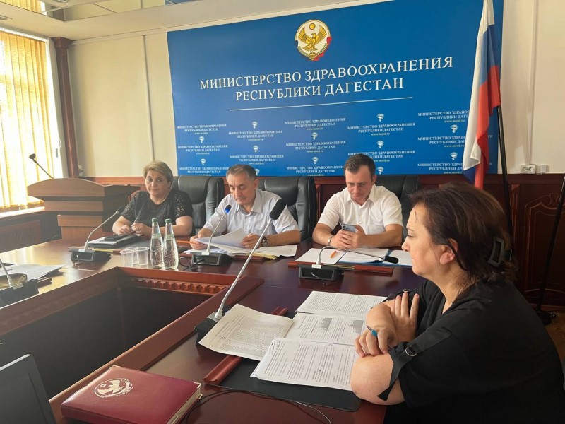 Вице-премьер Дагестана Абдурахман Махмудов провёл селекторное совещание с главврачами республики - Файл 1
