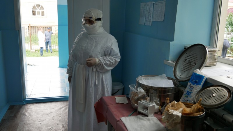 В Акушинском районе прошла эвакуация пациентки с холерой - Файл 3
