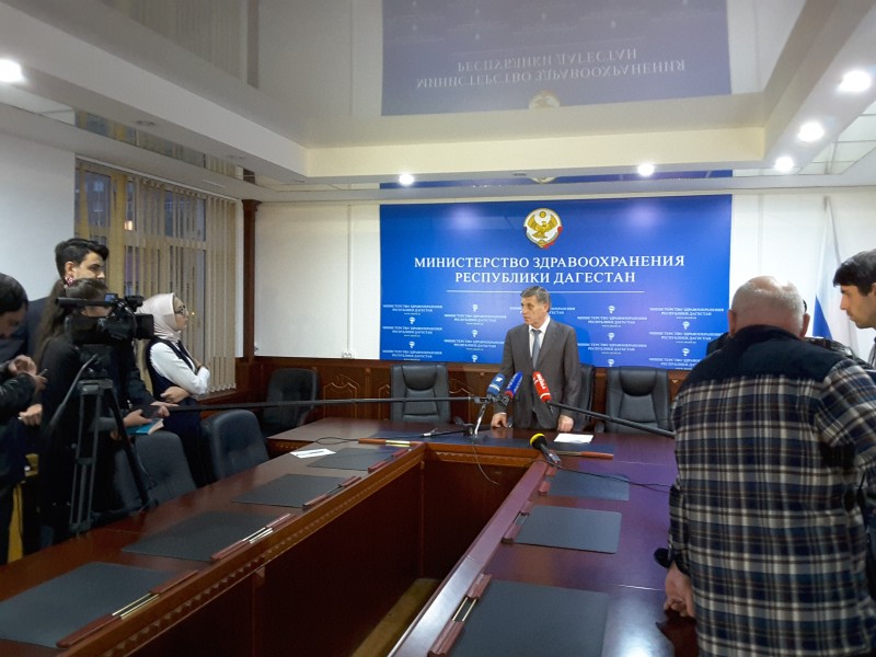 Министр Танка Ибрагимов: Вспышка кишечной инфекции в Махачкале идет на спад