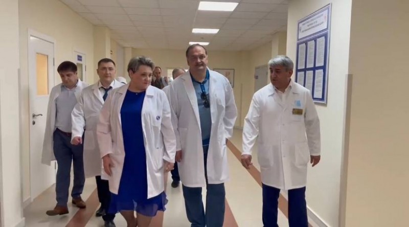 Сергей Меликов в Республиканском перинатальном центре - Файл 2