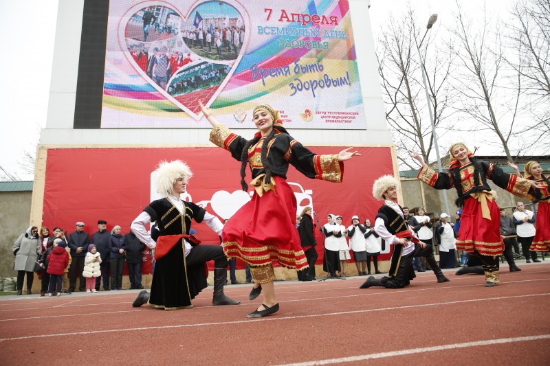 Всероссийская акция «Будь здоров» прошла в Махачкале - Файл 1