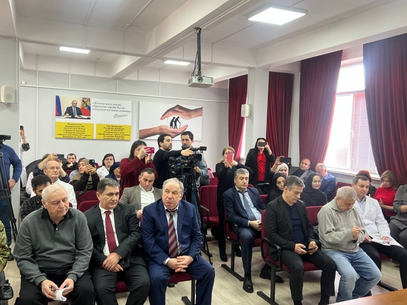 Пресс-конференция министра здравоохранения РД Ярослава Глазова