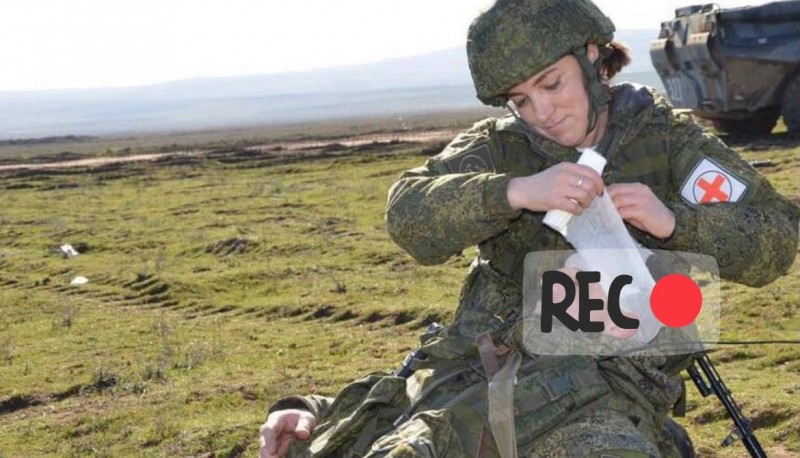 Командир медицинского взвода Альбина Капланова ежедневно спасает десятки раненых на Донбассе