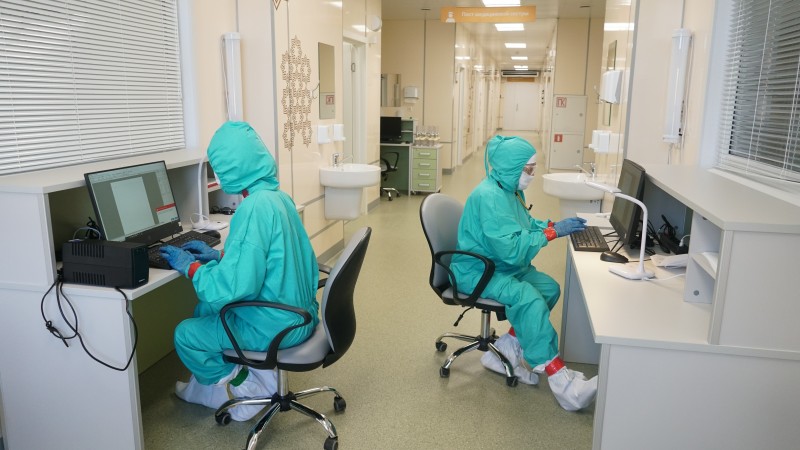 Многофункциональный центр в Каспийске сегодня принял первых пациентов - Файл 5