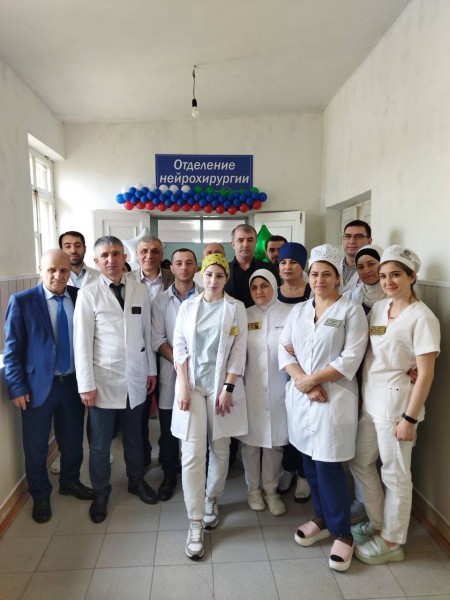 В Дербентской ЦГБ открылось отделение нейрохирургии