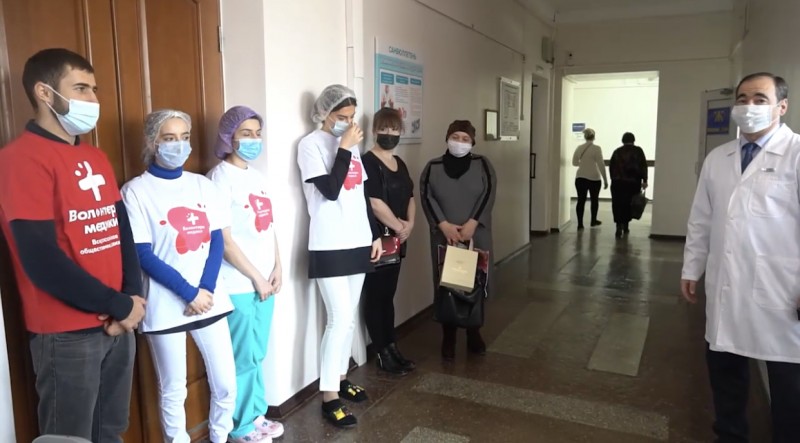 Переселенцы с Украины прошли полное стоматологическое обследование и лечение - Файл 1