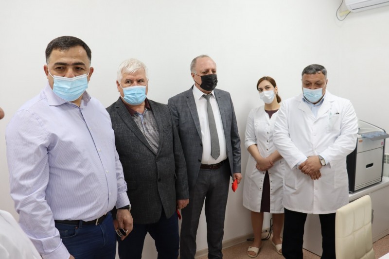 Новый компьютерный томограф появился в Магарамкентской центральной районной больнице - Файл 1