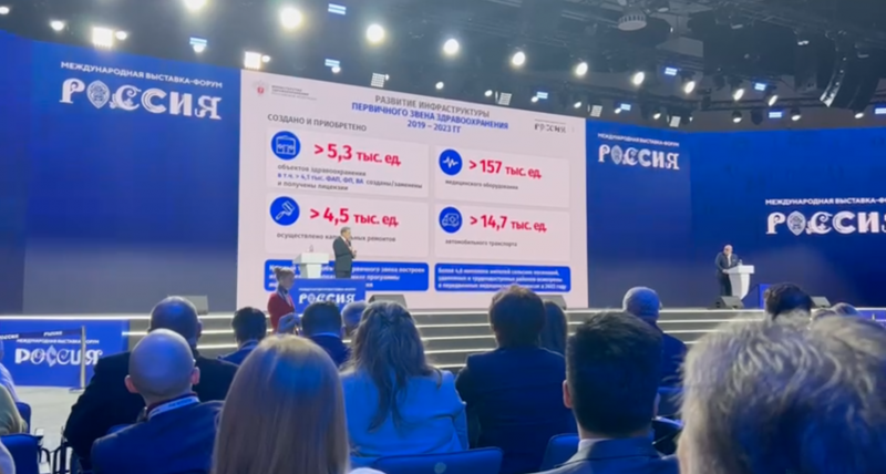 ПЛЕНАРНОЕ ЗАСЕДАНИЕ ДНЯ ЗДОРОВЬЯ!  Выставка «Россия» на ВДНХ
