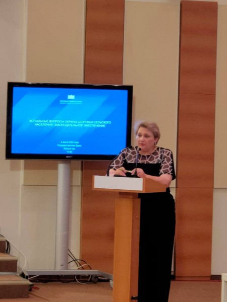 Министр здравоохранения РД Татьяна Беляева выступила на круглом столе в Госдуме РФ