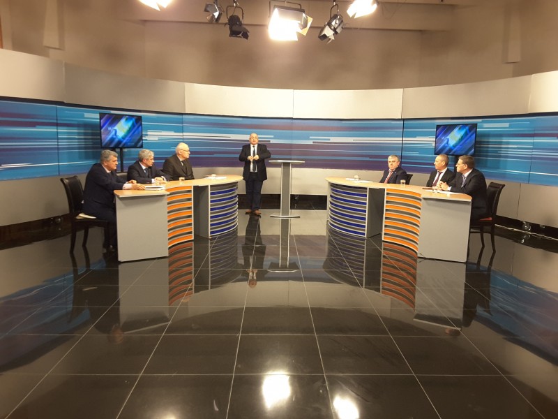 Министр Танка Ибрагимов принял участие в записи программы «Приоритетные проекты – итоги года»