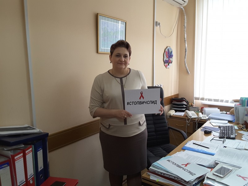 Коллектив Минздрава Дагестана во главе с министром  присоединился к интернет-флешмобу #СТОПВИЧСПИД - Файл 3