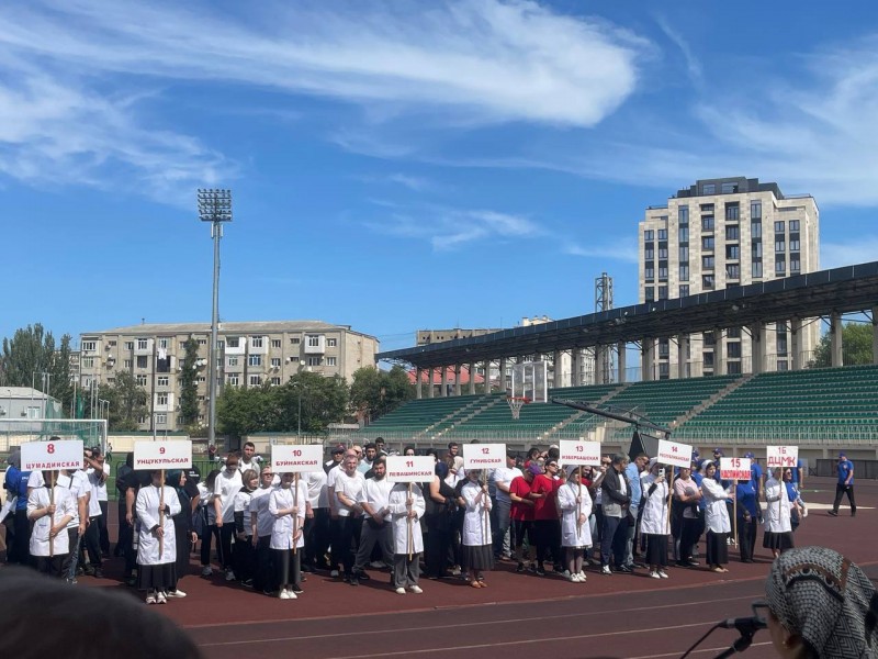 21-я спартакиада медицинских работников сегодня прошла на стадионе «Труд» - Файл 2