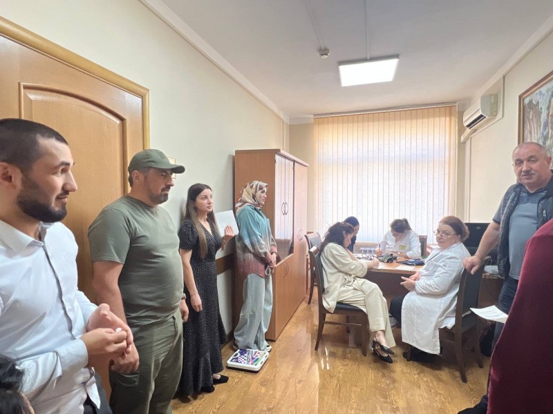 Сотрудники Министерства здравоохранения Дагестана прошли диспансеризацию - Файл 4