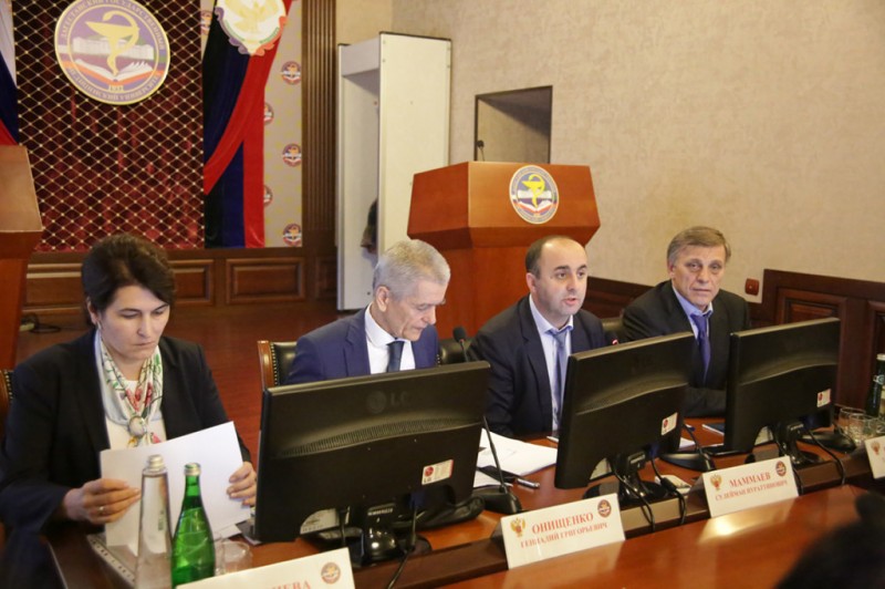 Встреча с первым заместителем председателя Комитета Госдумы Геннадием Онищенко