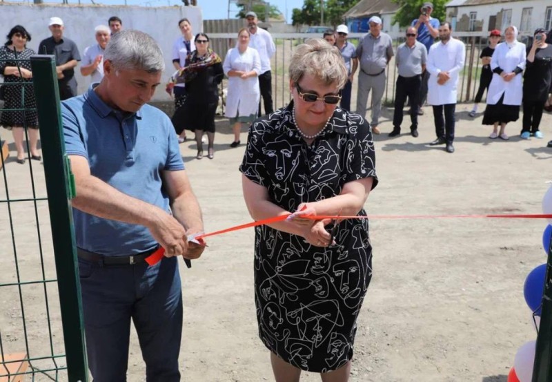В Кизлярском районе открыли два модульных ФАПа