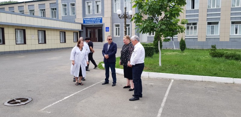 Министр  Джамалудин Гаджиибрагимов ознакомился с работой РКБ и РКГВ