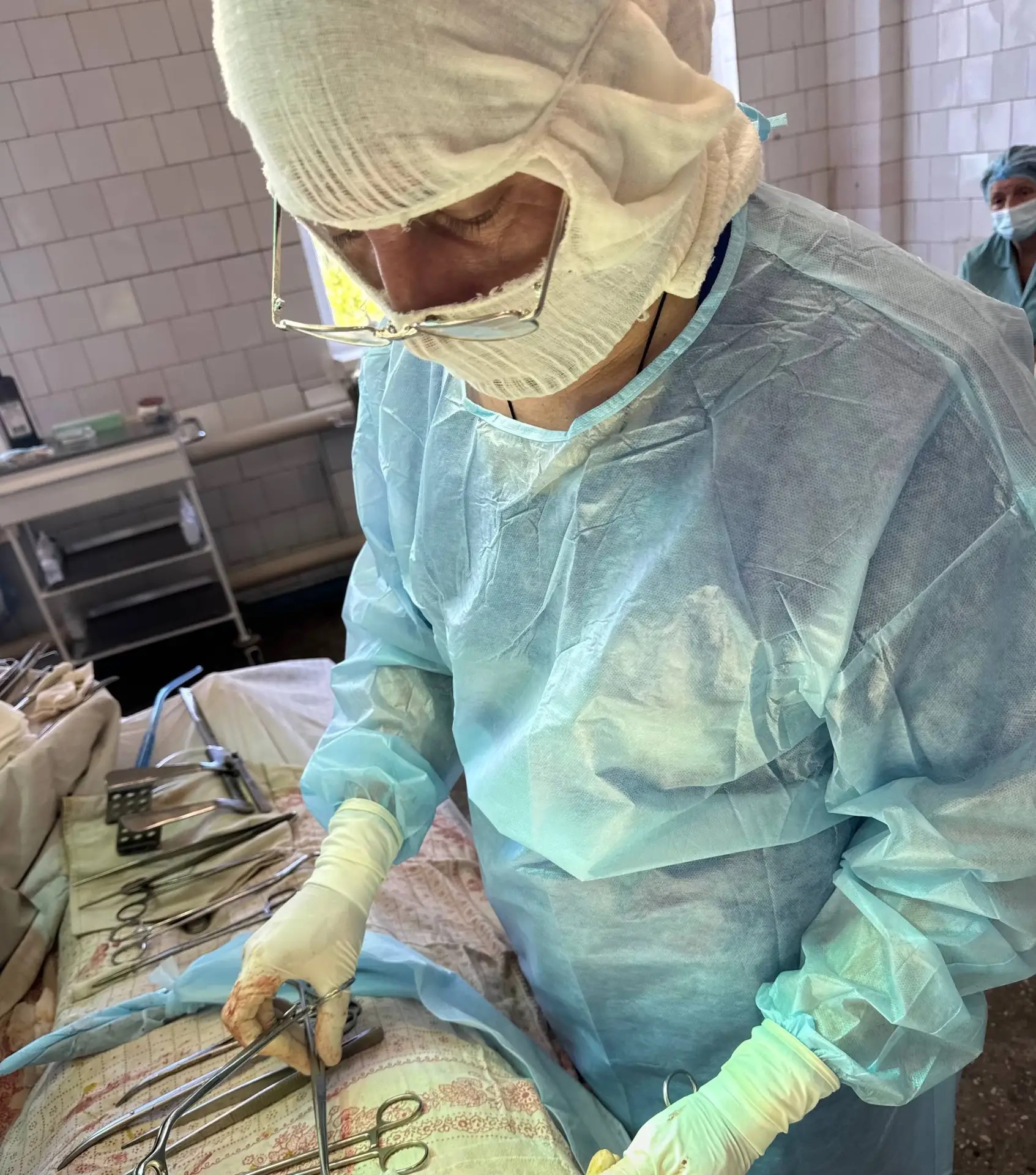 Дагестанские хирурги работают в Запорожской области